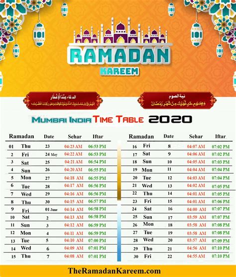 Today Sehri & Iftar Time in Bergisch Gladbach